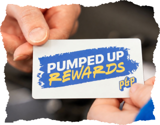 Pumped Up Rewards Card