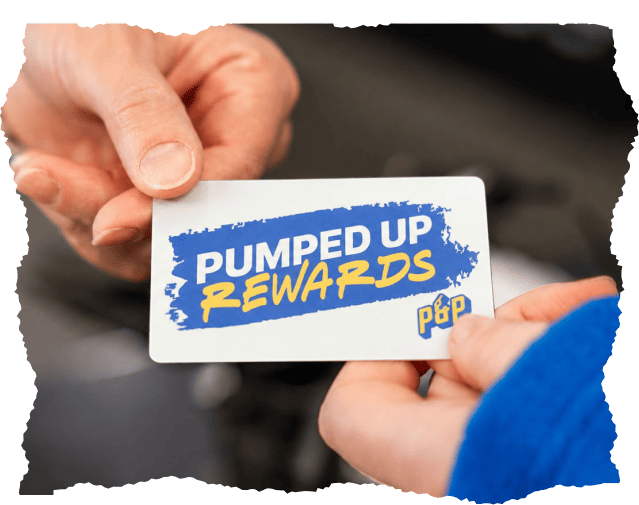 Pumped Up Rewards Card